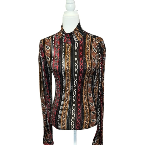 Free People Donatella Body Hugging Blouse - Picture 3 of 7